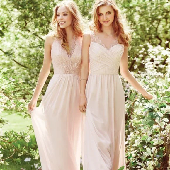 bridesmaid dresses in connecticut Pink Satin Halter Maxi Dress – Mint Velvet main image 1
